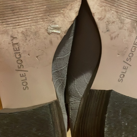 Real Taupe Leather Booties - Picture 13 of 13